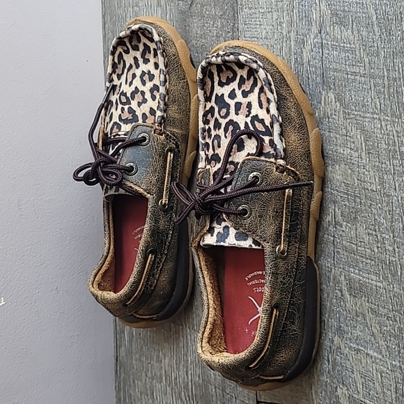 NEW Twisted X leather loafers - Picture 3 of 5